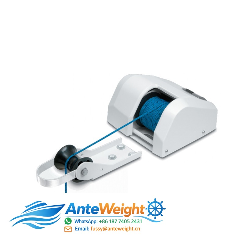 Fishing Boat Anchor Winch - วินช์สมอไฟฟ้าแบบพกพา 12V สำหรับเรือ นักตกปลา และเรือแพนทูน ตกปลาในน้ำทะเล